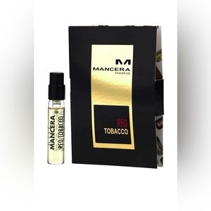 Red Tobacco Authentic card sample Mancera